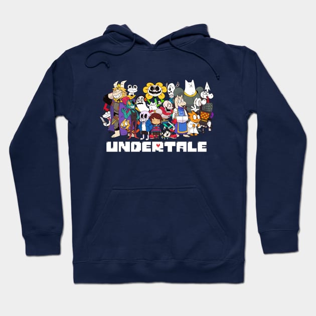 Undertale - Family Hoodie by mixtee